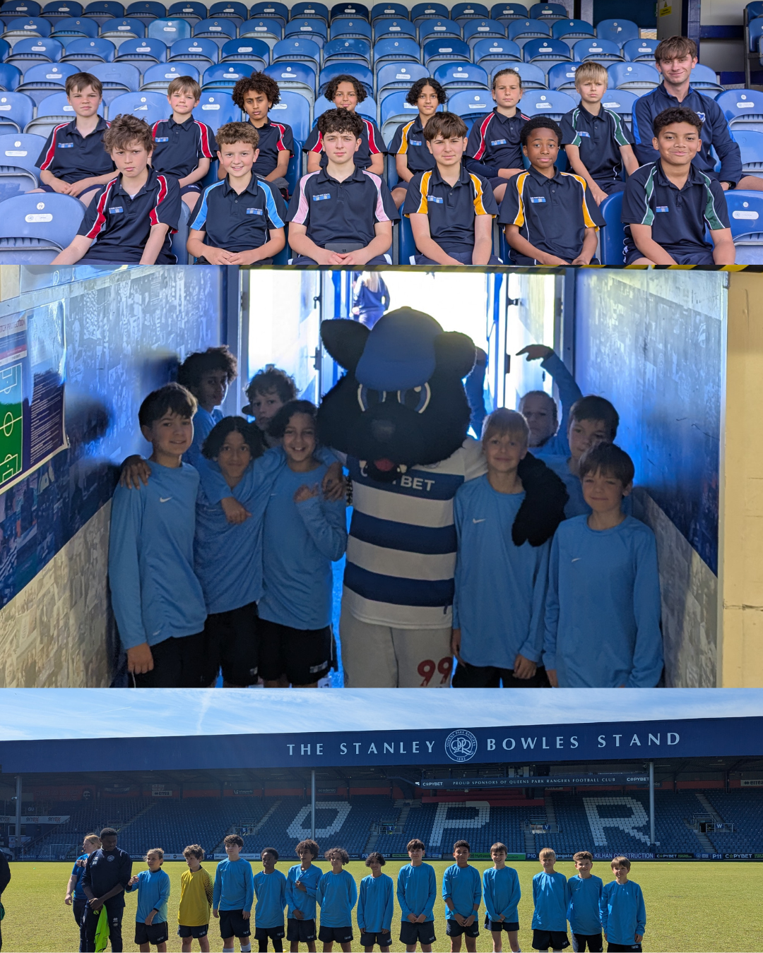  Year 7 Boys Football Match at Loftus Road